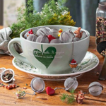 Neavita Filtro Acciaio Inox Sfera per Tisane e Tè Sfusi | 1 Pezzo 50mm - Forme Varie 2 