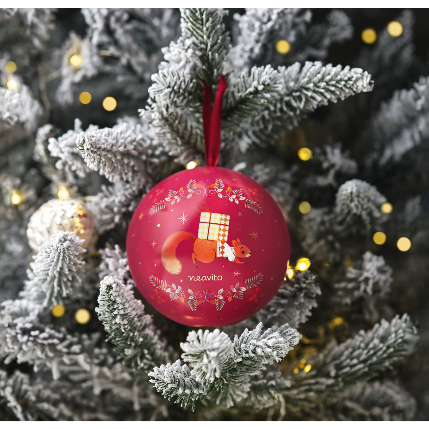 Neavita Infusi E Tisane Mandorle Caramellate In Palla Di Natale 8 Filtroscrigno