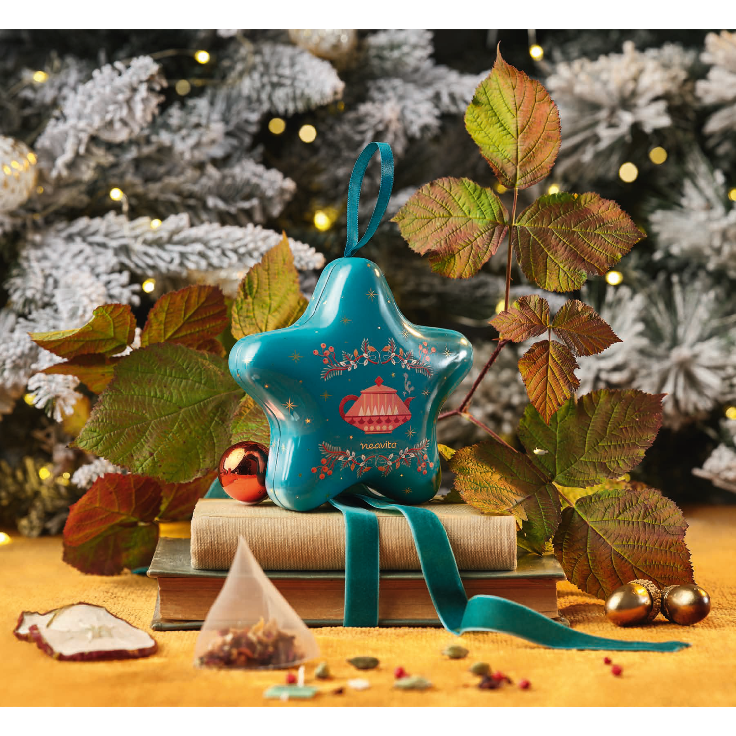 Neavita Infusi E Tisane Arancia E Cannella In Stella Di Natale 8 Filtroscrigno