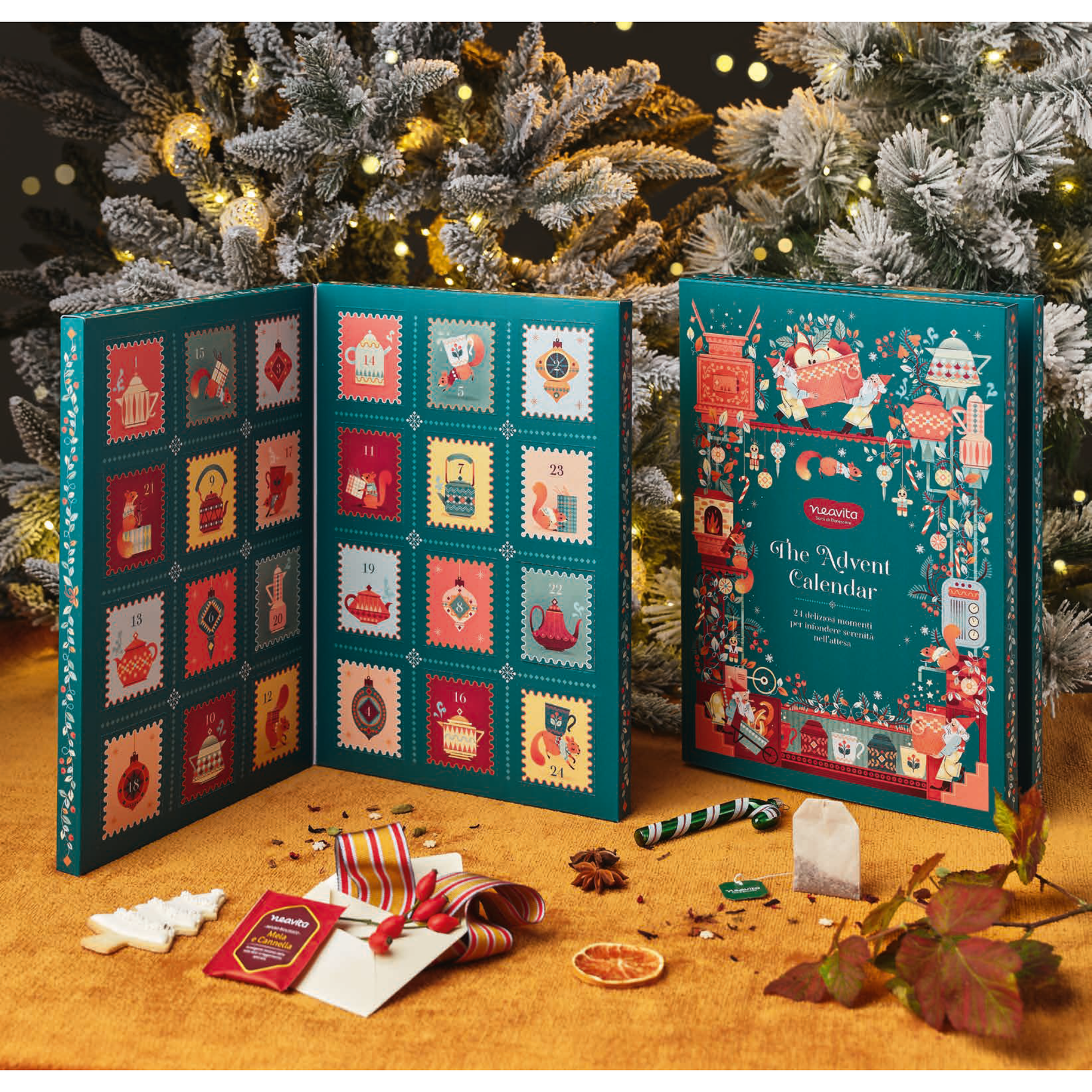 Neavita Calendario Dell'Avvento Maxi | Bio Tisane Assortite | 48 Filtri 2