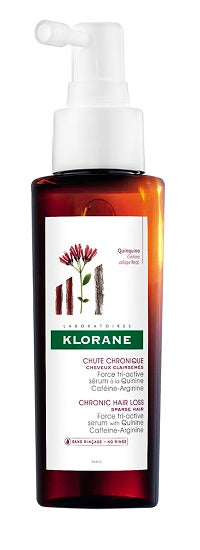 KLORANE SIERO CAPELLI FORTIFICANTE CHININA CAFFEINA ARGININA 100 ML  