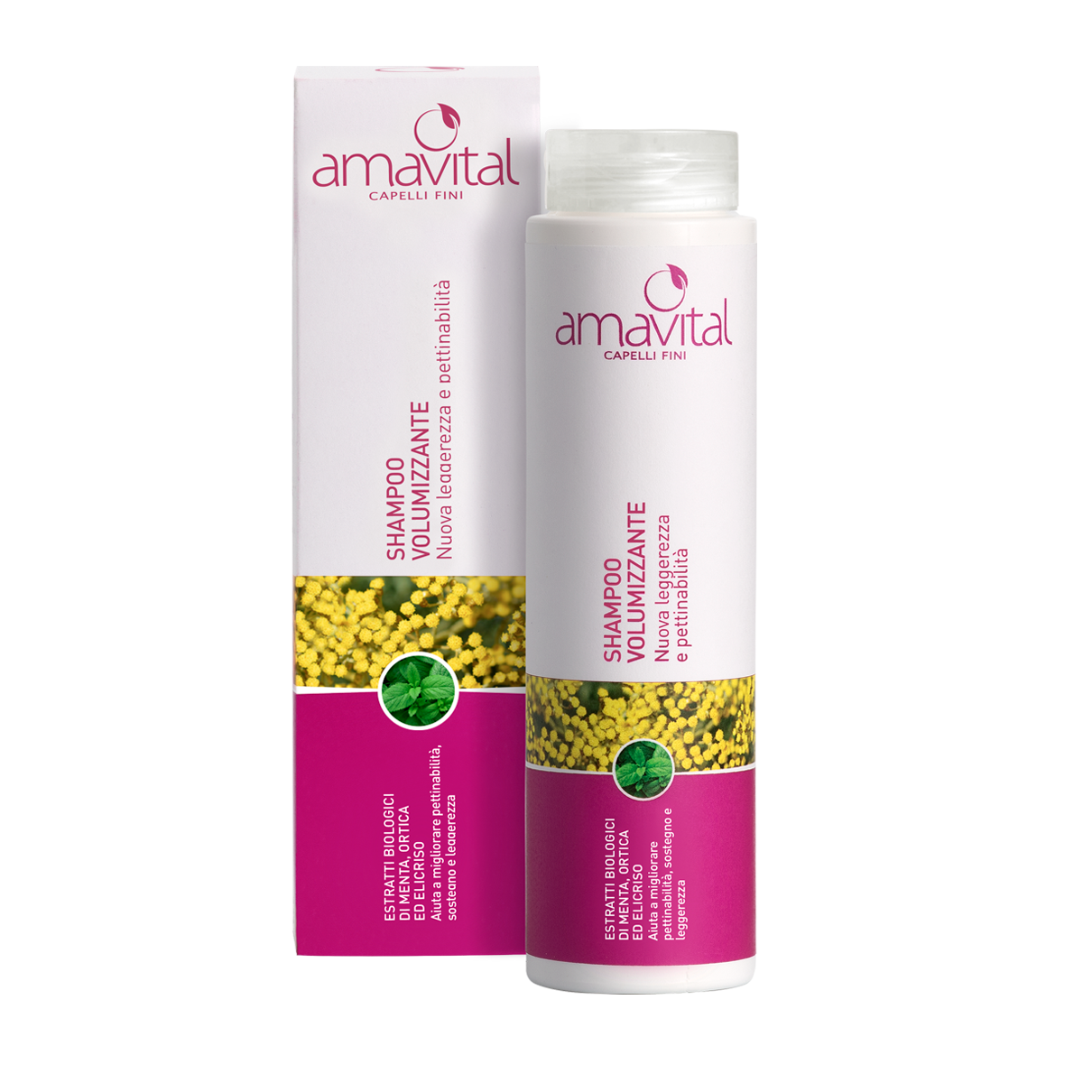 Amavital Shampoo Volumizzante | Capelli Fini | 250 ml  
