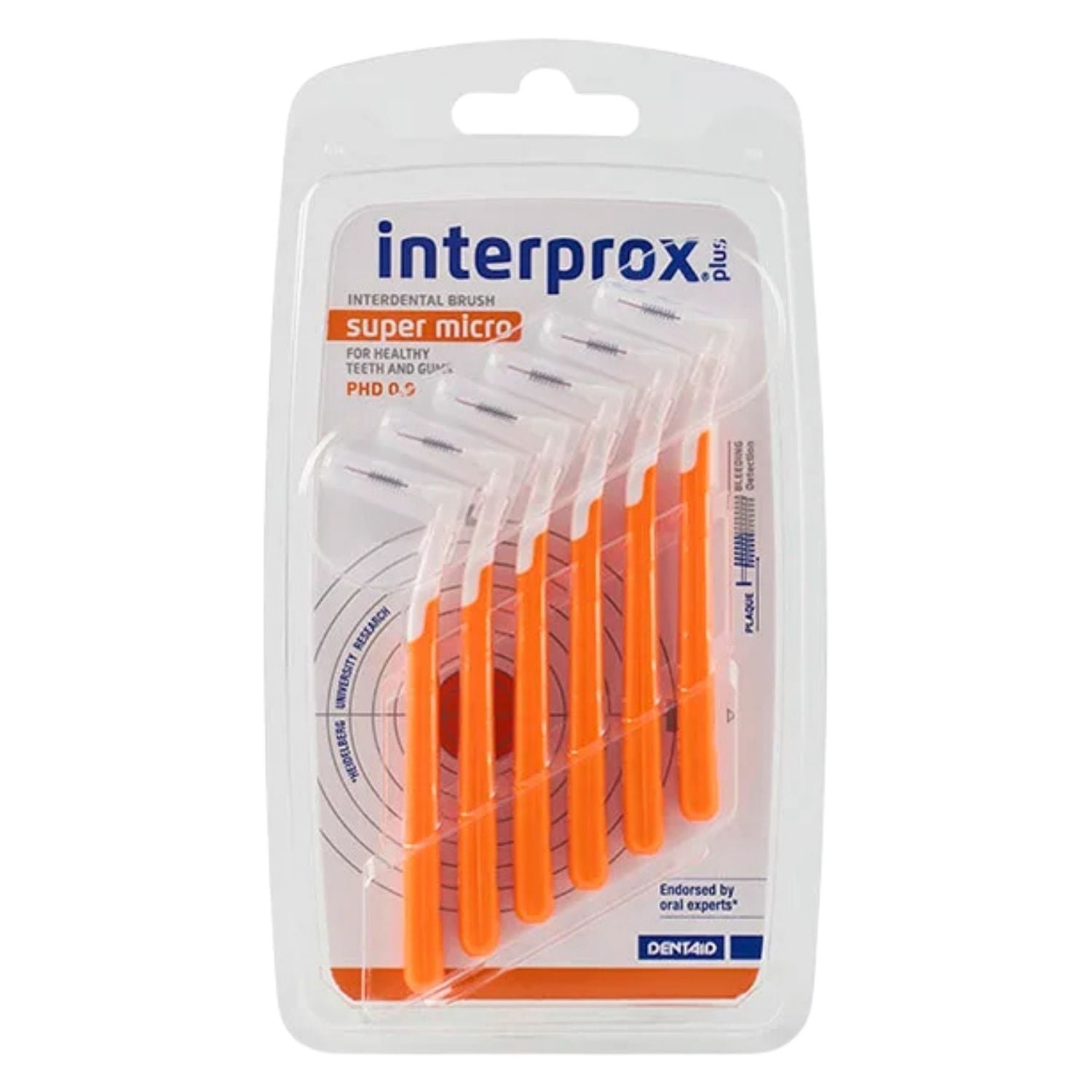 Interprox Plus Super Micro Arancio | PHD 0,9 mm | 6 Scovolini