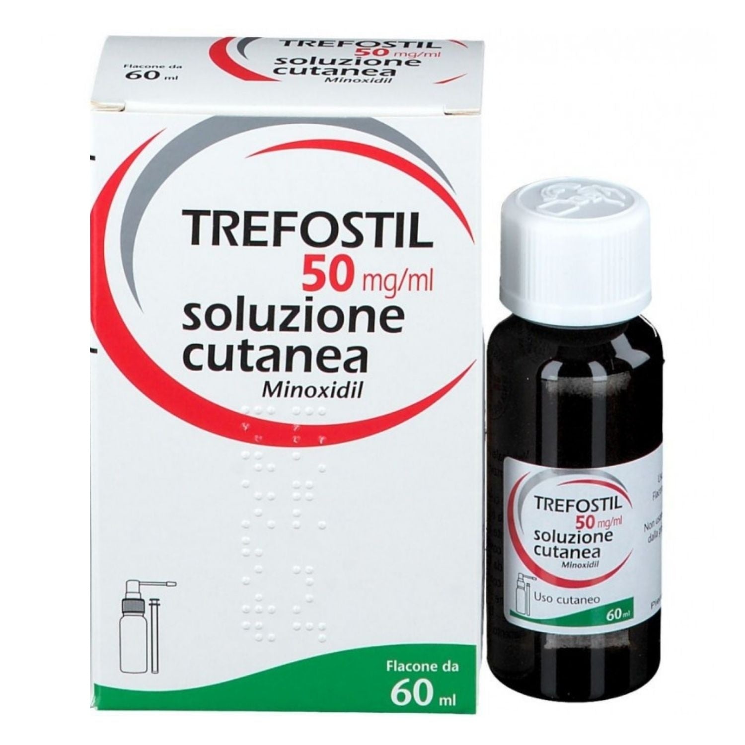 Trefostil 50 mg/ml soluzione cutanea 60 ml