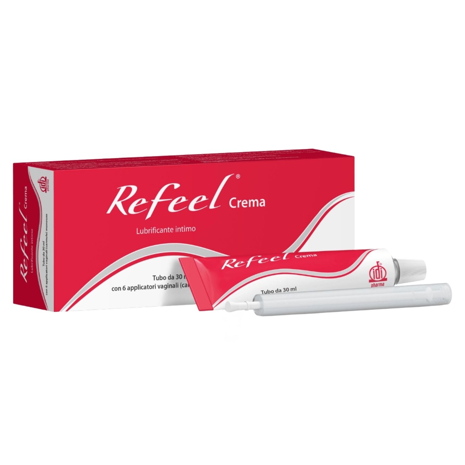 Refeel | Crema Vaginale Secchezza Atrofia Sodio Ialuronato | Tubo 30 ml