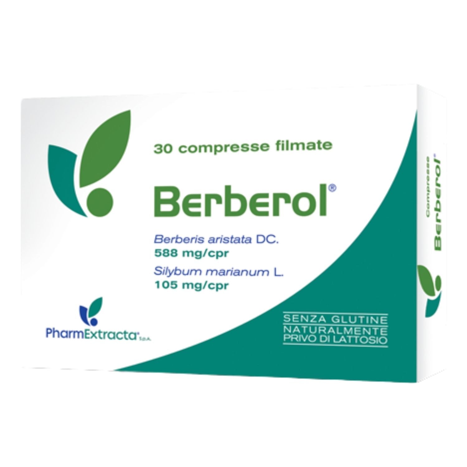 Berberol | Integratore Berberina e Silimarina Cardiovascolare | 30 Compresse