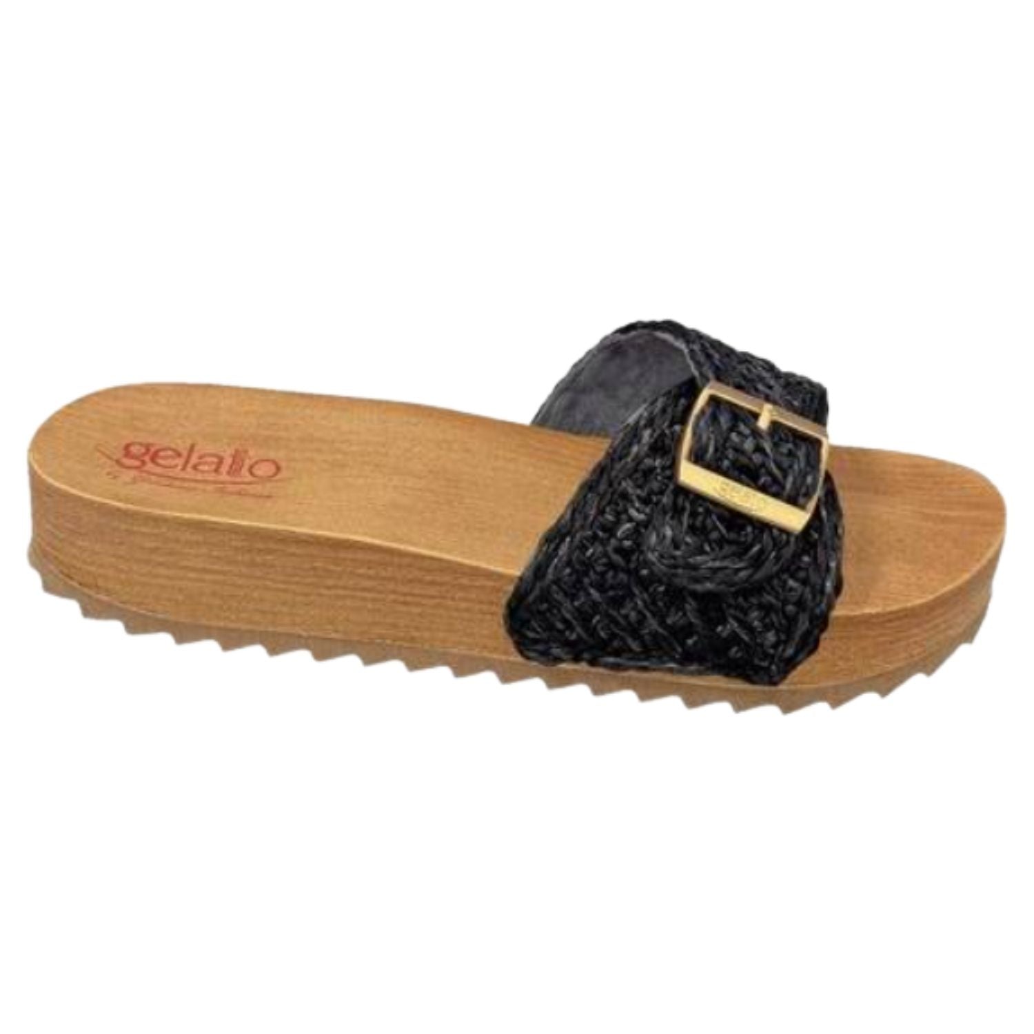 Woodstock Futura Nero | Ciabatta Ortopedica Plantare Anatomico | 37/38
