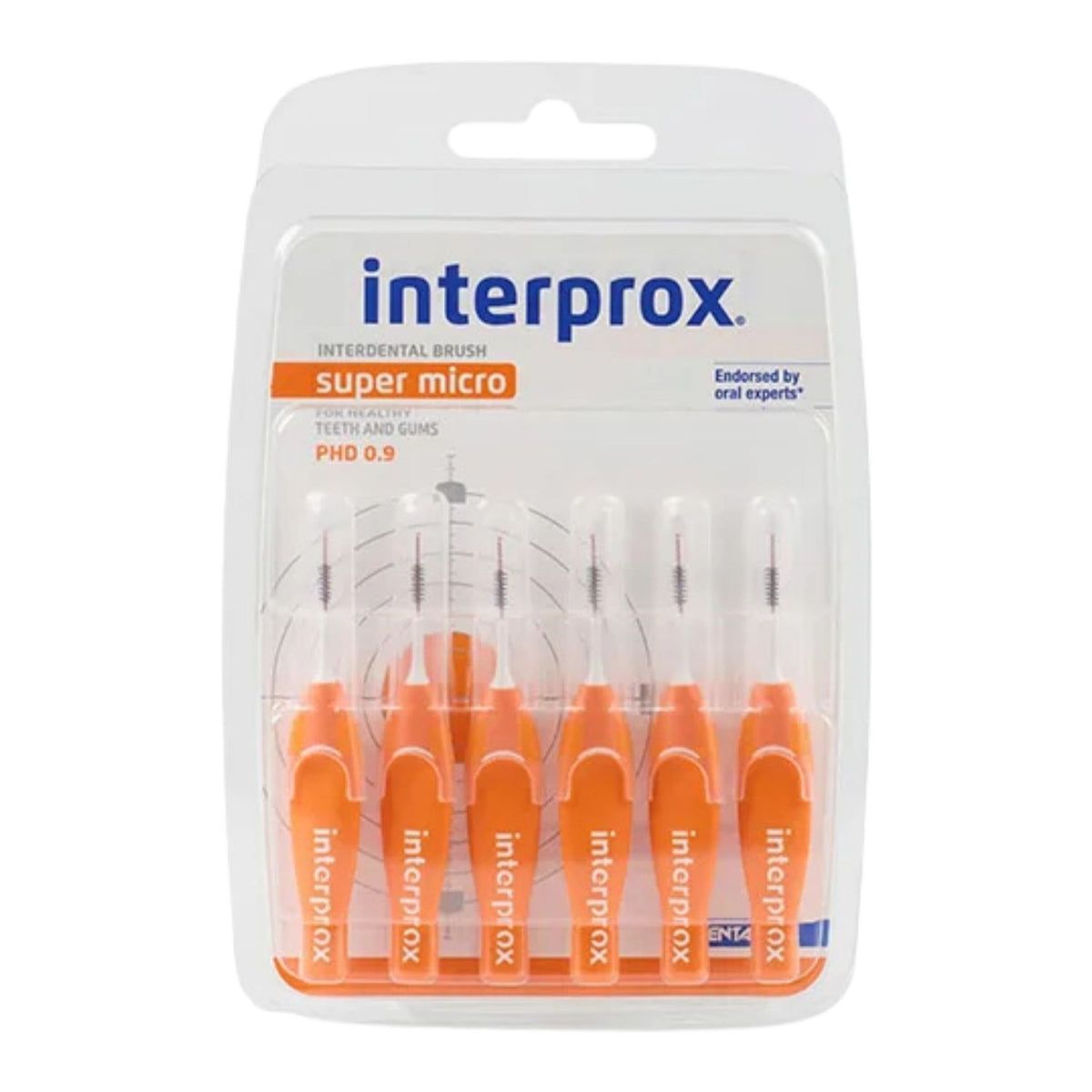 Interprox4G Super Micro Arancio | PHD 0,9 mm | 6 Scovolini  