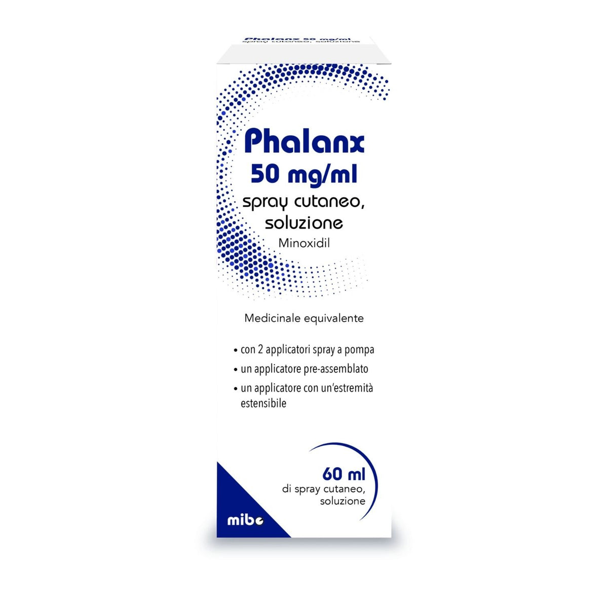 Phalanx 50 mg/ml spray Minoxidil 5% Uomo 60 ml