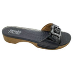 Sole Mio 2.0 Black | Sandalo Ortopedico Gel | Taglia 37/38  