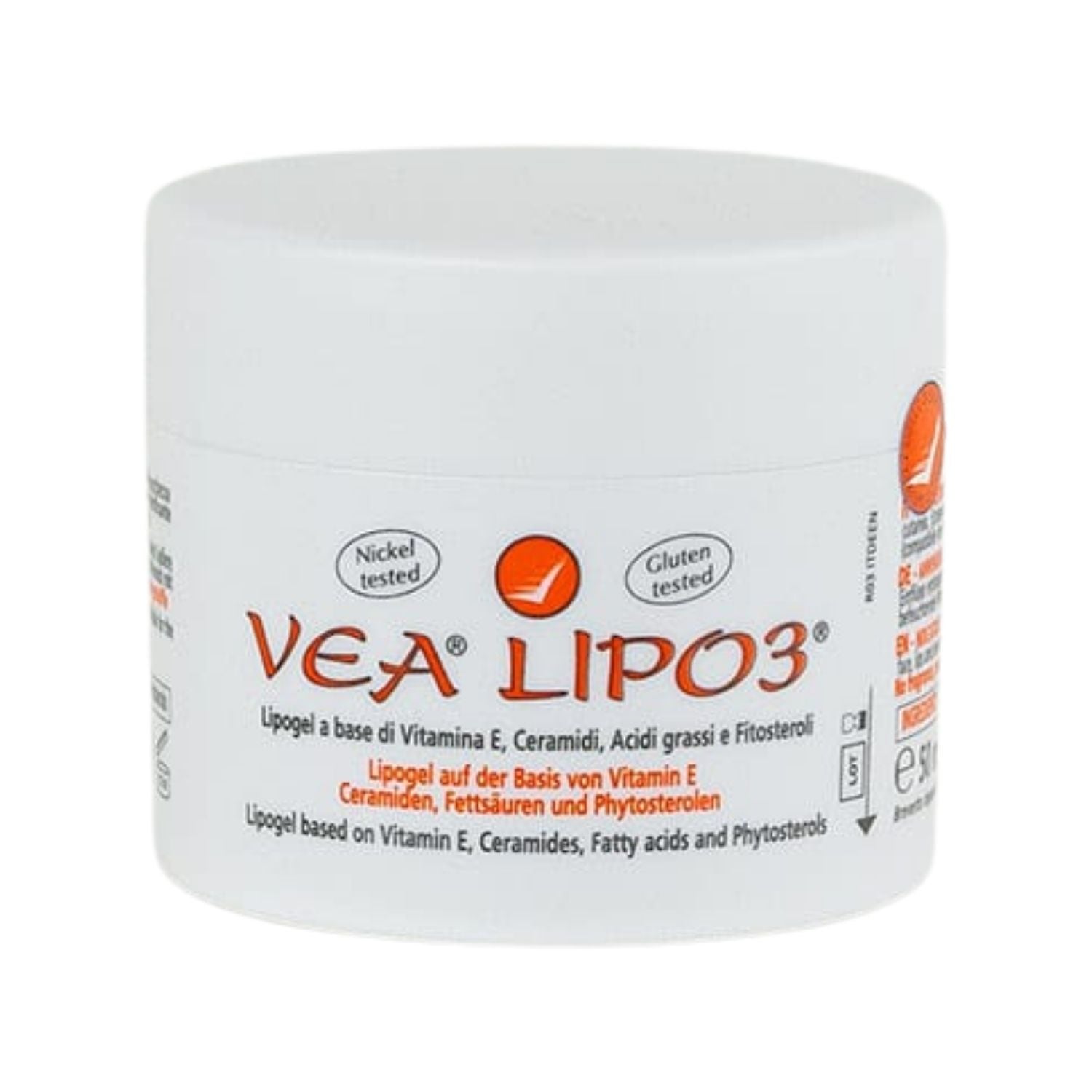 VEA Lipo3 | Lipogel Vitamina E Ceramidi Barriera Cutanea | 50 ml
