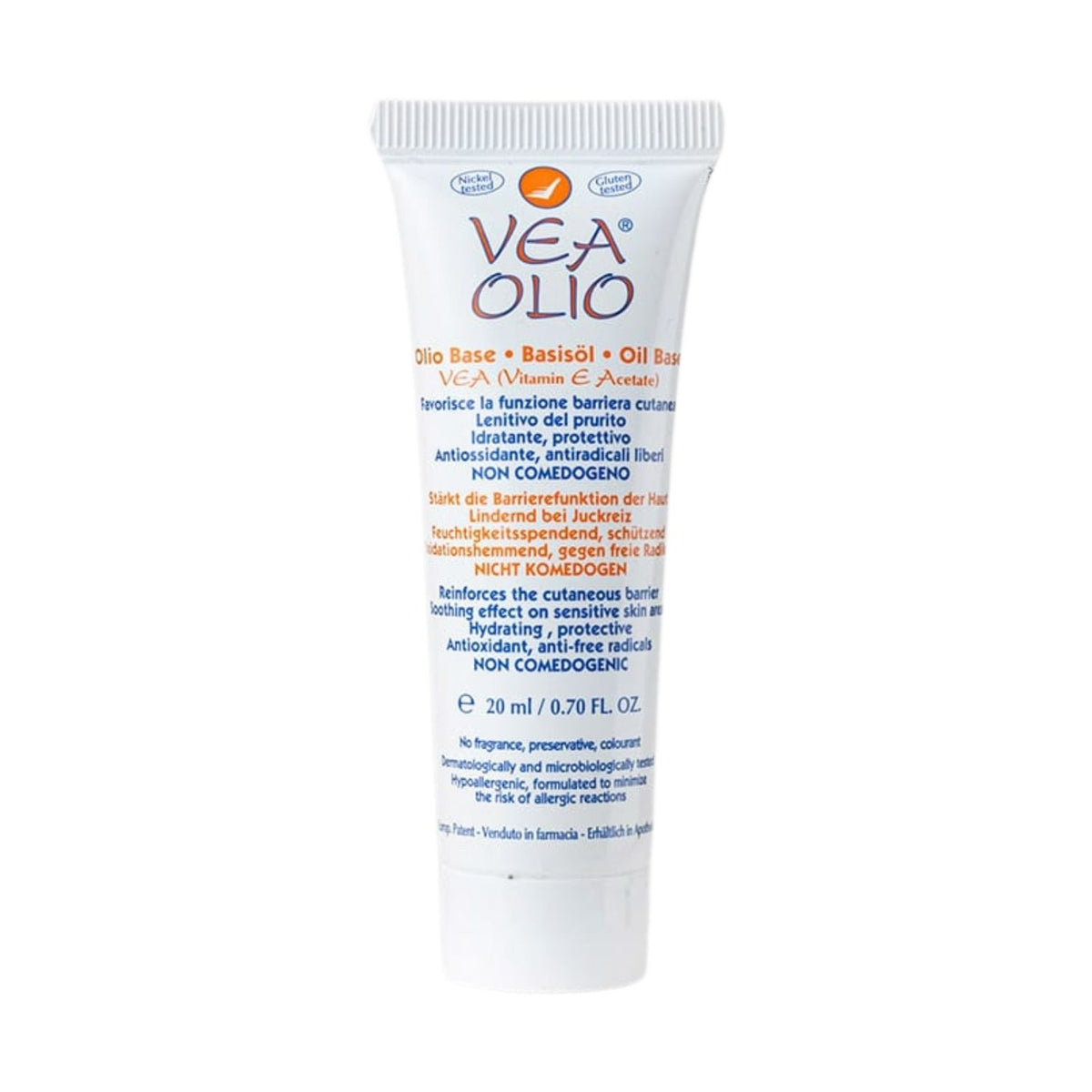 VEA Olio | Vitamina E Pura Emolliente Pelle Secca | 20 ml  