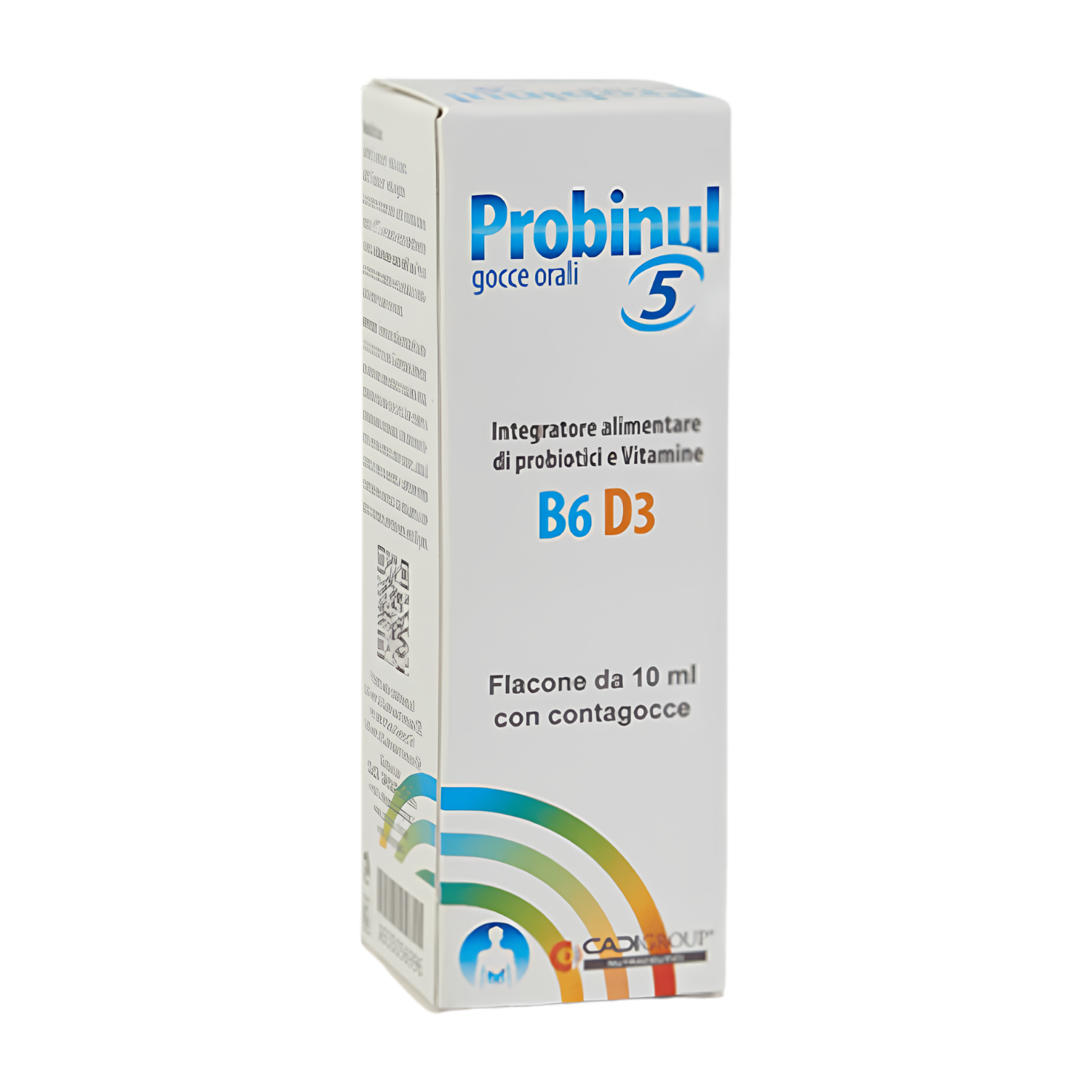 Probinul 5 Gocce probiotici vitamina B6 D3 difese immunitarie 10 ml
