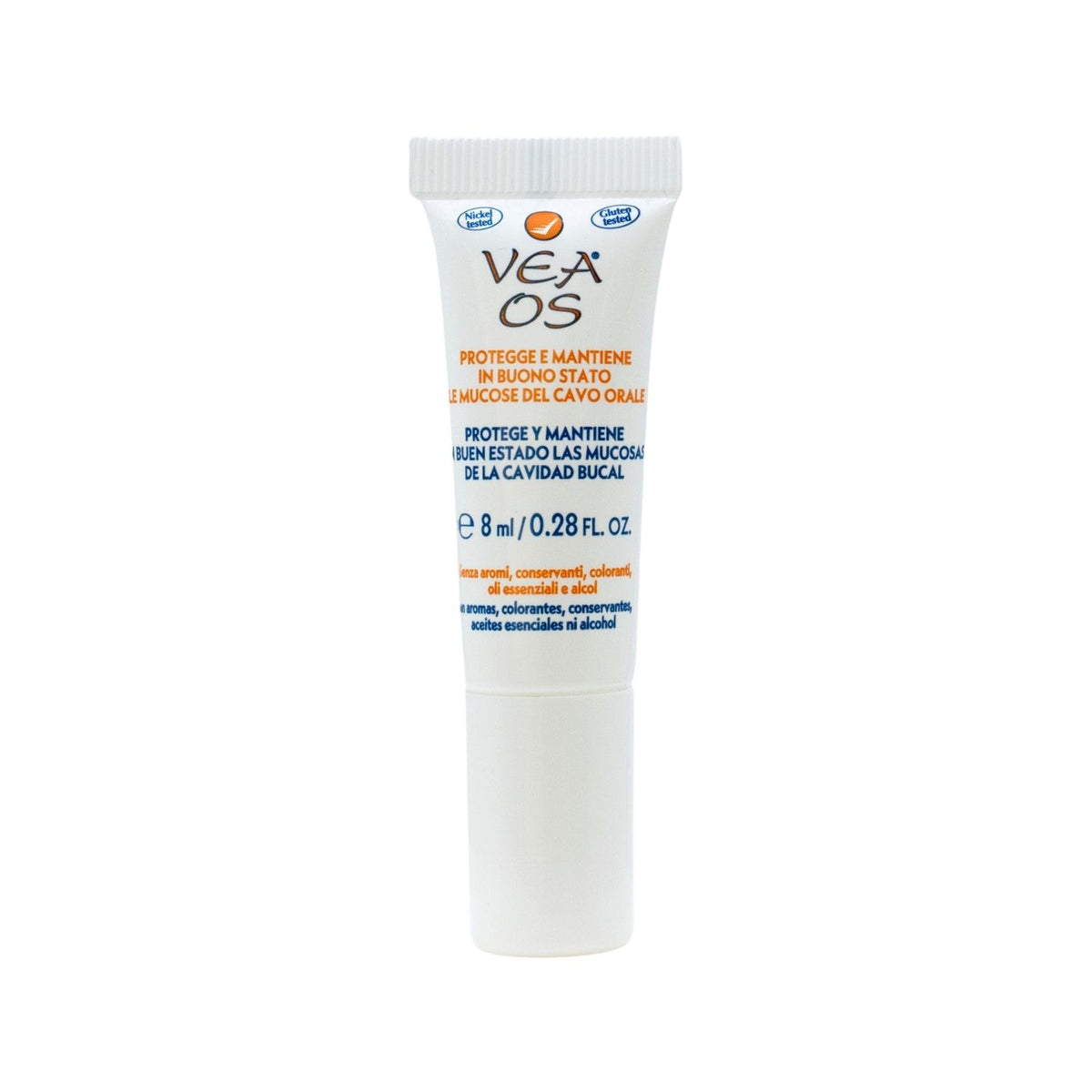 VEA OS | Gel Oleoso Vitamina E Mucose Orali Ipoallergenico | 8 ml  