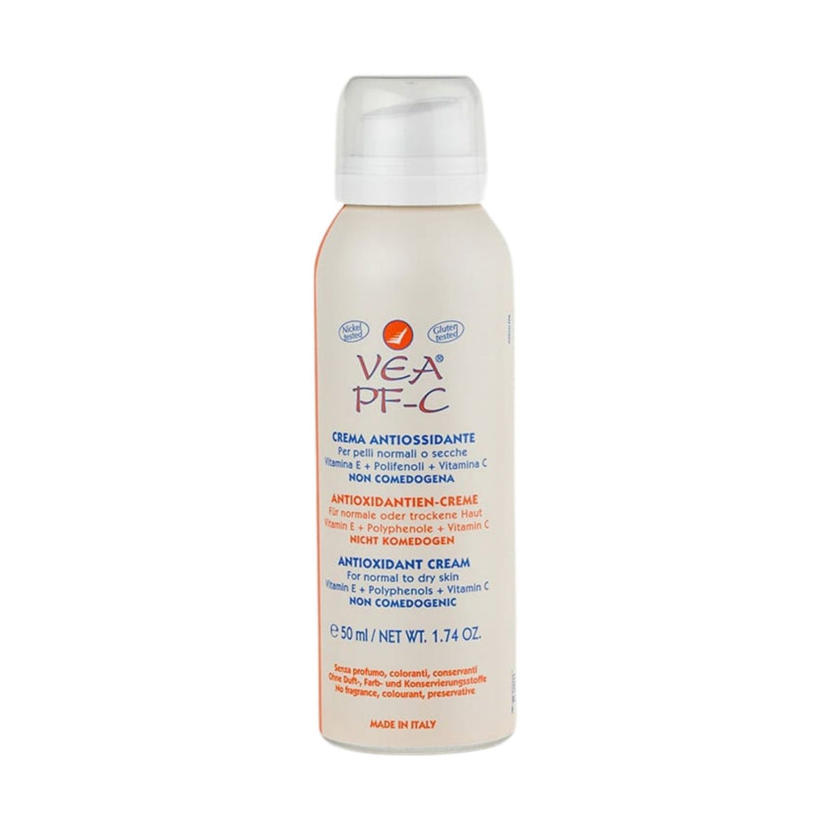 VEA PF-C | Crema Antiossidante Viso Vitamina E C Polifenoli | 50 ml  