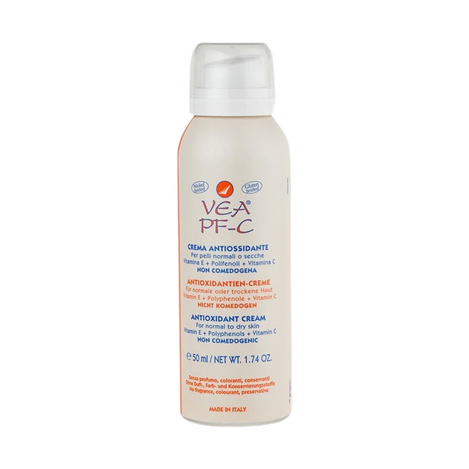 VEA PF-C | Crema Antiossidante Viso Vitamina E C Polifenoli | 50 ml
