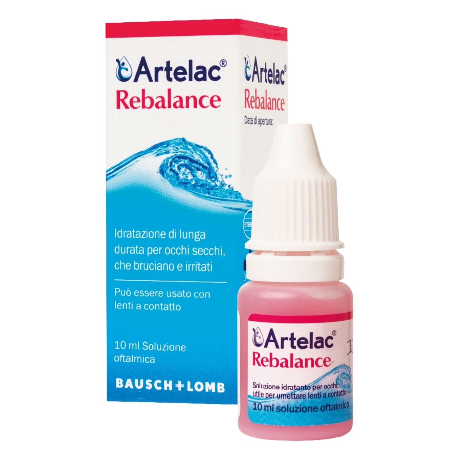 Artelac Rebalance | Collirio Occhio Secco Lenti a Contatto | 10 ml