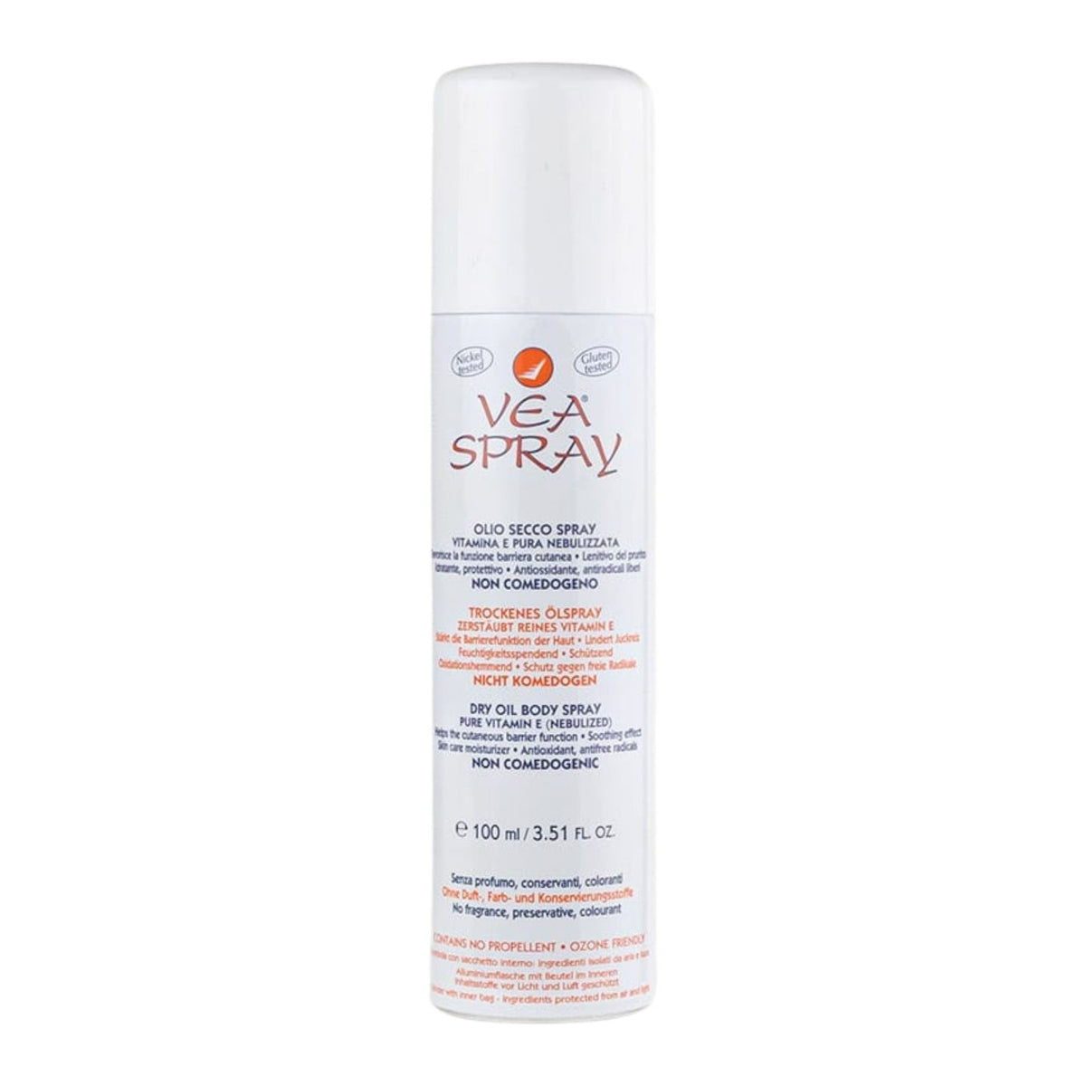 VEA Spray | Olio Secco Vitamina E Pura Corpo e Capelli | 100 ml  
