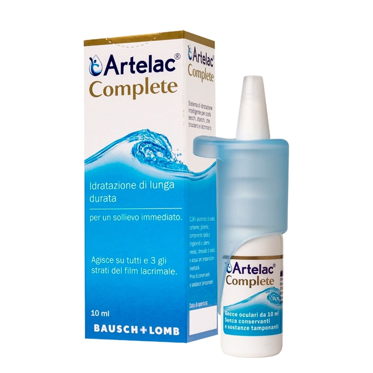 Artelac Complete | Collirio Occhio Secco Senza Conservanti | 10 ml
