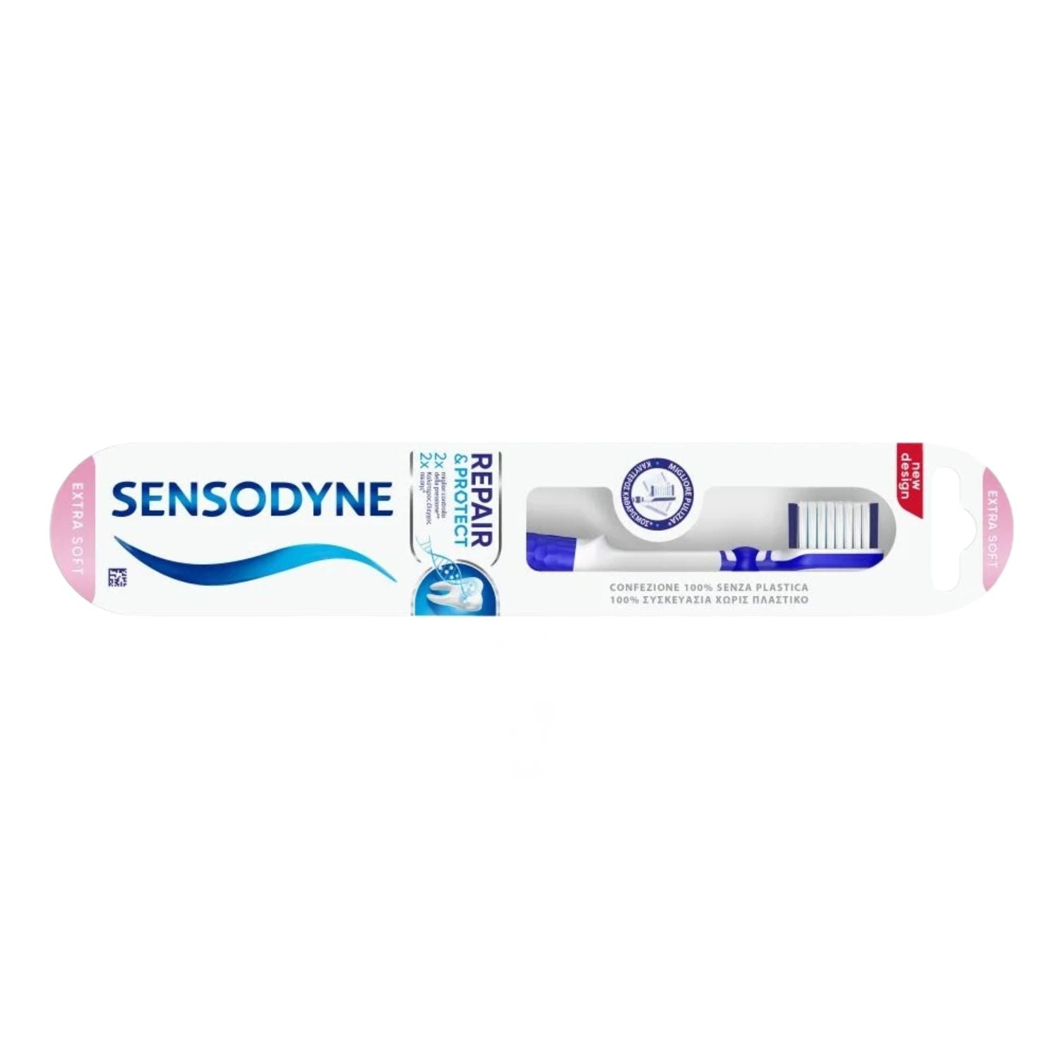 Sensodyne Repair & Protect | Spazzolino Denti Sensibili Duoflex | 1 Pezzo