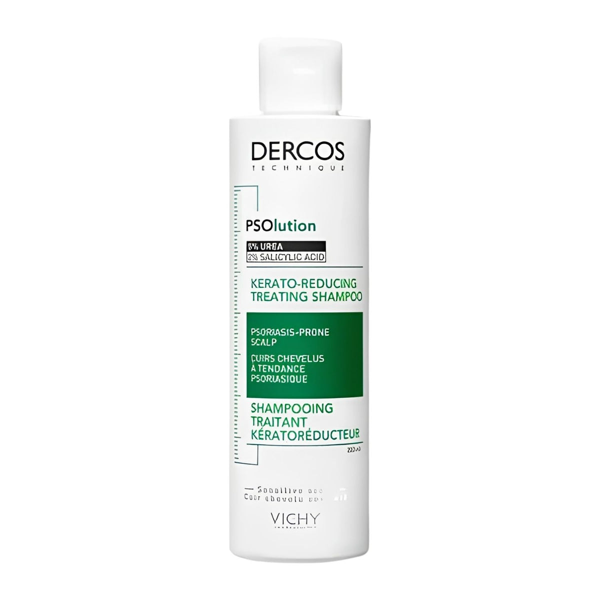 Vichy Dercos PSOlution | Shampoo Cheratoriduttore Cuoio Capelluto | 200 ml  