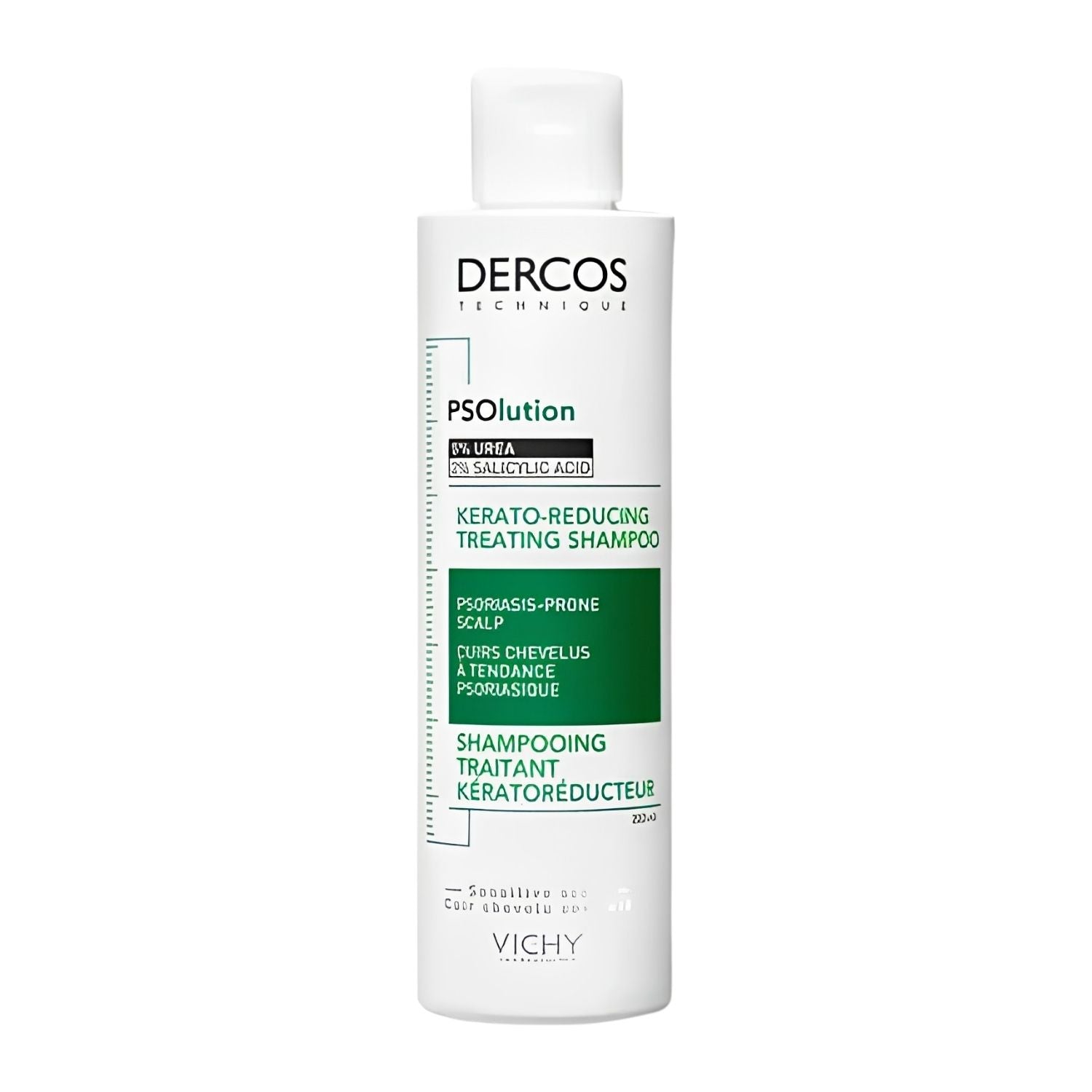 Vichy Dercos PSOlution | Shampoo Cheratoriduttore Cuoio Capelluto | 200 ml