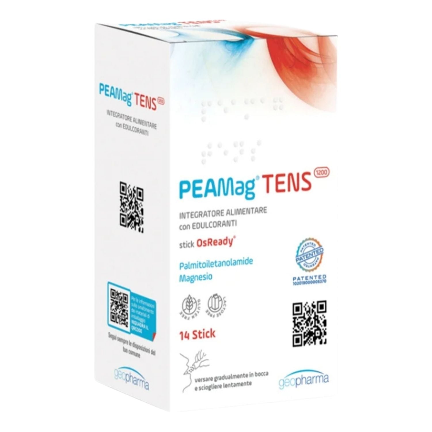 PEAMag Tens 1200 Integratore PEA E Magnesio Bisglicinato 14 Stick peamag-tens-1200-integratore-pea-e-magnesio-bisglicinato-14-stick