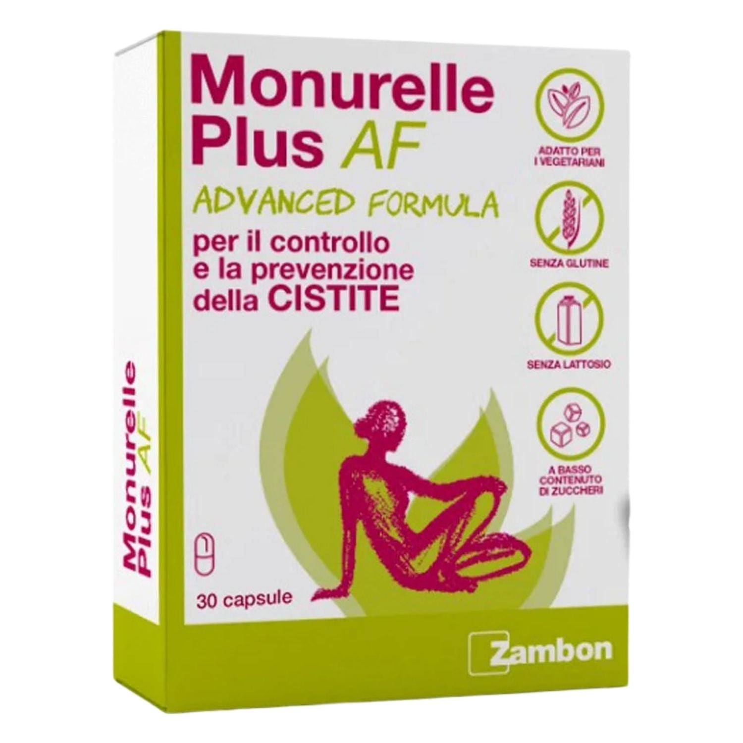 Monurelle Plus AF | Dispositivo Medico Vie Urinarie | 30 Capsule