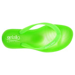 Gelato Arcobaleno Plus Green | Infradito Ortopedica Gel | Taglia 37/38 2 