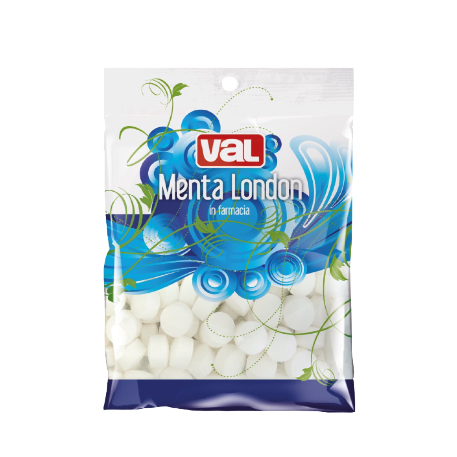 Val Menta London | Pastiglie al Mentolo Balsamiche | 60 g