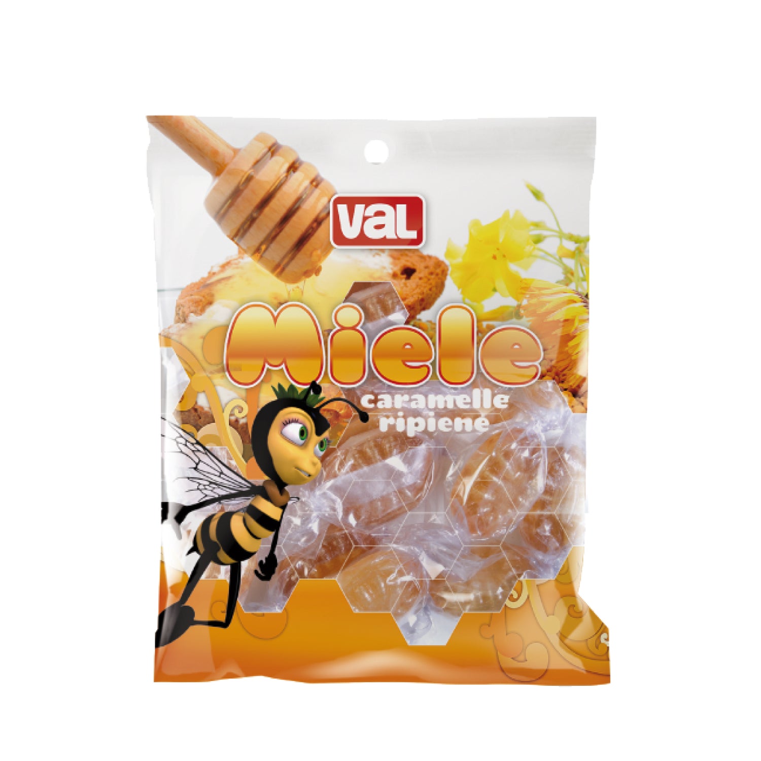 Val Caramelle al Miele | Dure Ripiene | 60 g