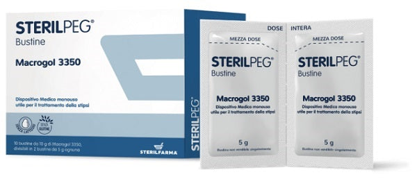 STERILPEG 10 BUSTINE MACROGOL
