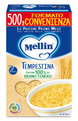 MELLIN PASTA TEMPESTINE 500G