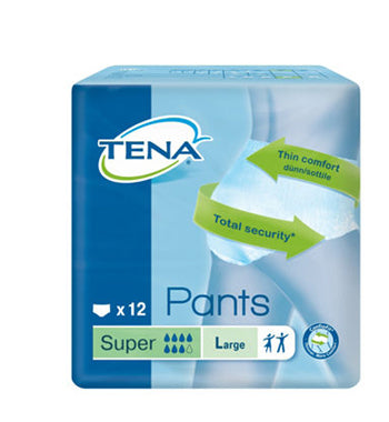 Tena Proskin Pants Super L - Mutandine Assorbenti Per Incontinenza 12 Pezzi  