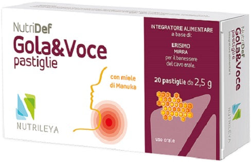 NUTRIDEF GOLA&VOCE MIELE20PAST