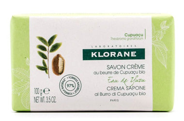 Klorane Crema Sapone al Burro di Cupuacu Profumo Eau de Yuzu 100g