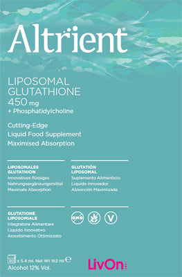 Altrient Glutatione Liposomiale | Integratore Antiossidante | 30 Bustine