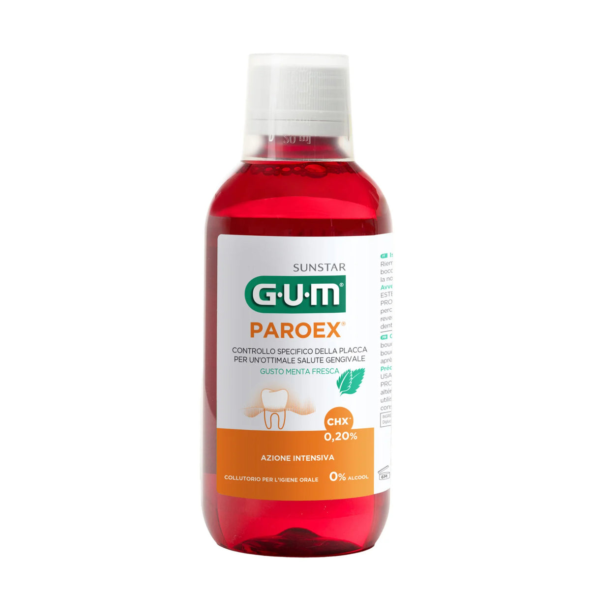 GUM Paroex | Collutorio Formula Classica con Clorexidina 0,20% | 300 ml  