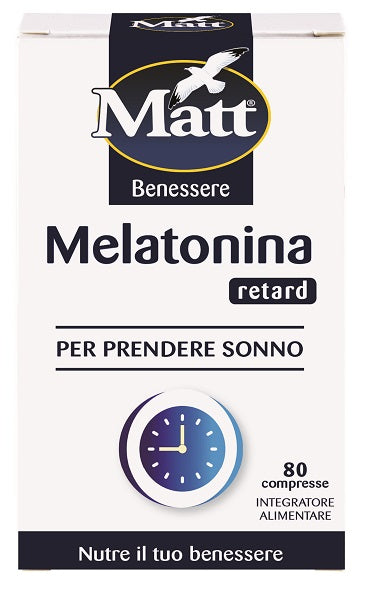 MATT BEN MELATONINA RETAR80CPR  