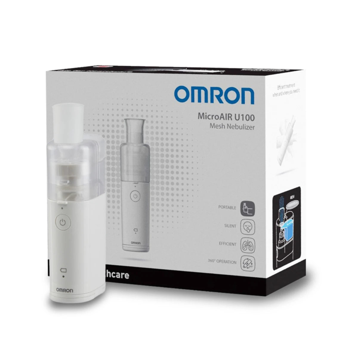 Omron MicroAir U100 | Nebulizzatore Mesh Portatile | 1 Pezzo 4 