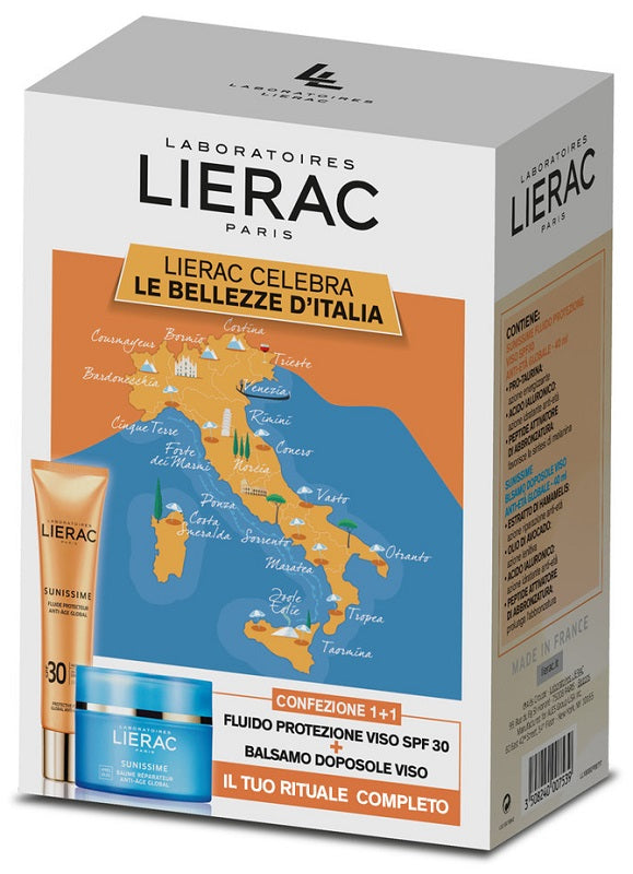 Lierac Sunissime Cofanetto SPF30 Fluido Anti-Age + Balsamo Doposole