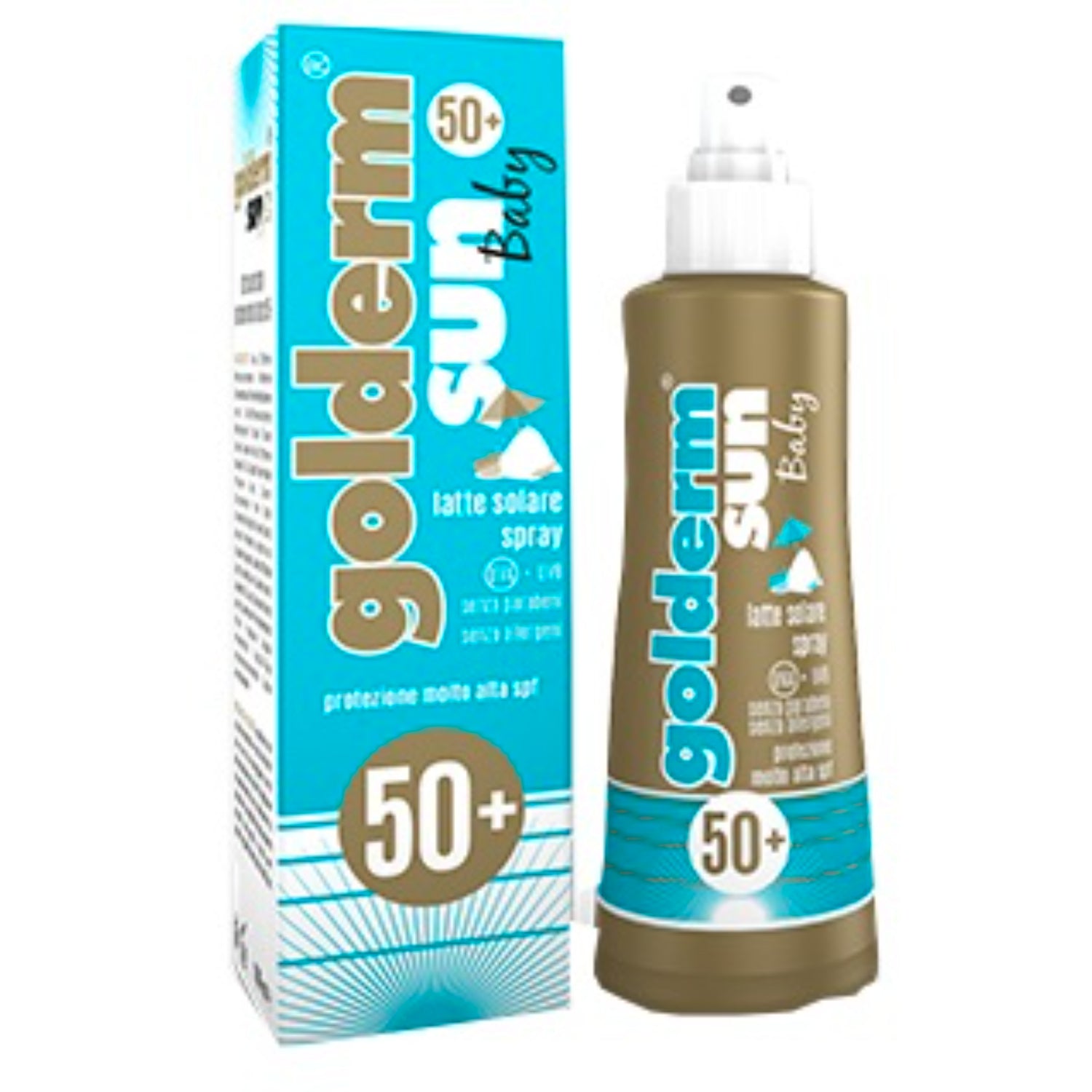 Golderm Sun Baby Spf 50+ Latte Solare Spray 100ml
