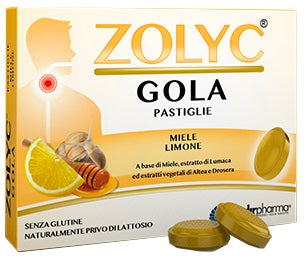 Zolyc Gola Miele E Limone 36 Pastiglie