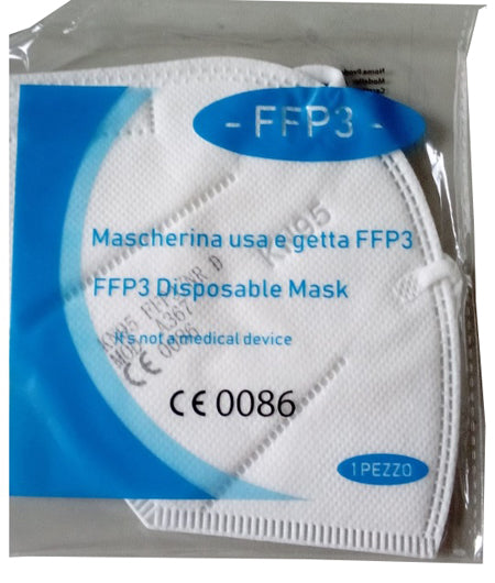 MASCHERINA PROT S/VAL FFP3 10P