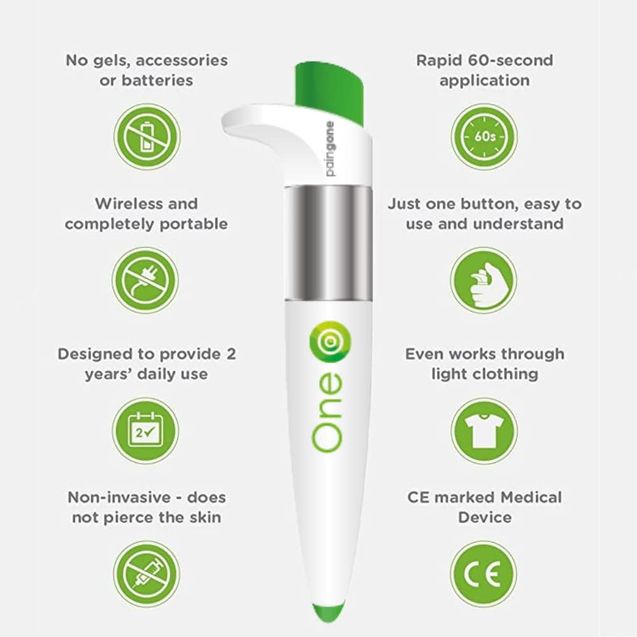 Paingone | Penna TENS Antidolorifico Portatile Stimolatore Muscolare | 1 Pezzo 3