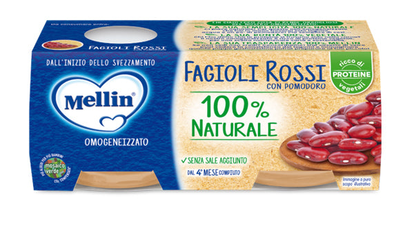 MELLIN OMOG FAGIOLI RO 2X80G
