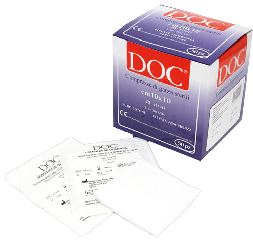 GARZA COMPRESSA 36X40CM 12PZ  