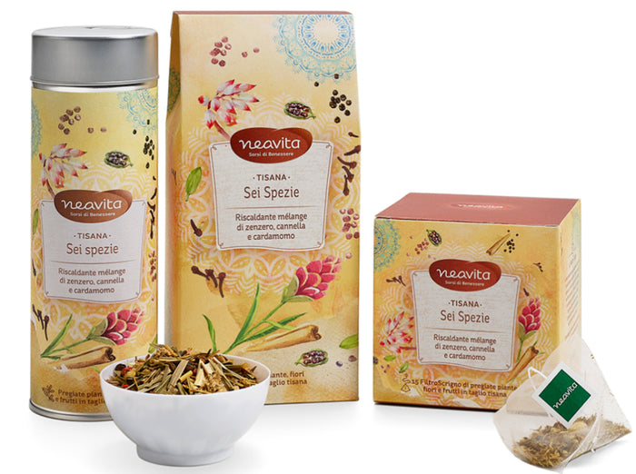 Neavita Tisana Sei Spezie 15 FiltroScrigno