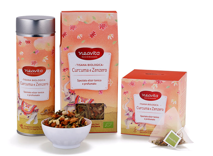 Neavita Tisana Curcuma Zenzero Bio 15 Filtroscrigno