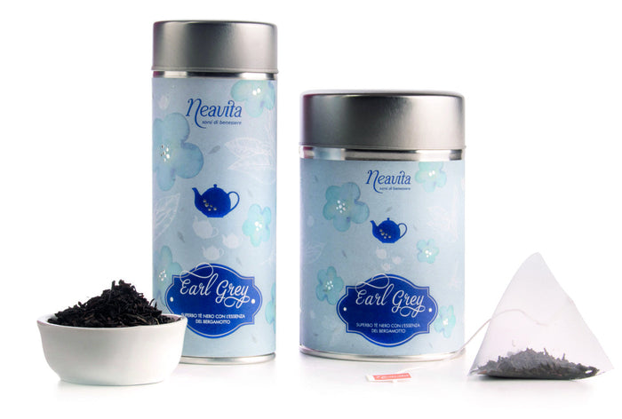 Neavita Silver Tin Earl Grey Filt New 12 FiltroScrigno  